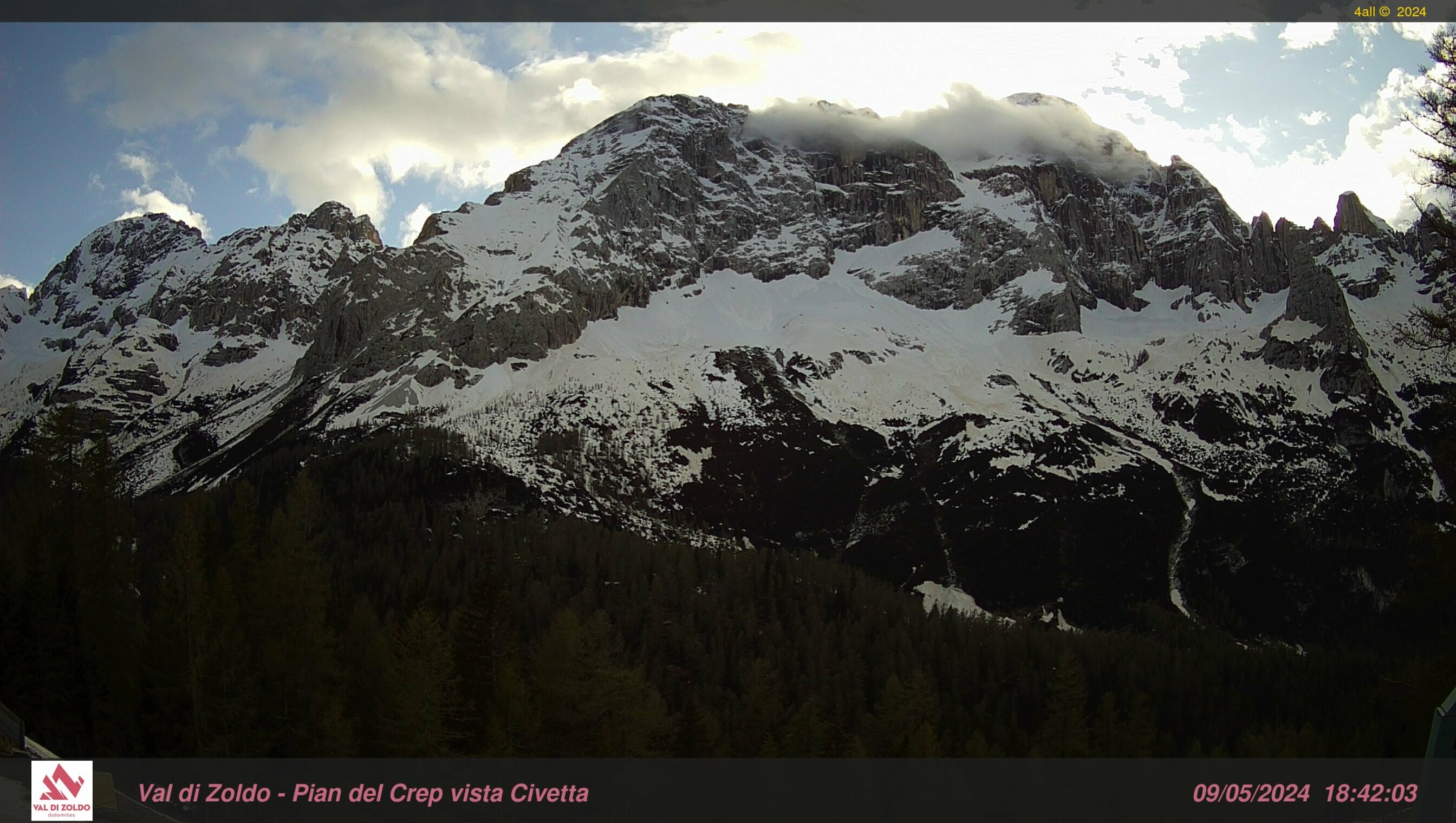 Val Di Zoldo - vista monte Civetta