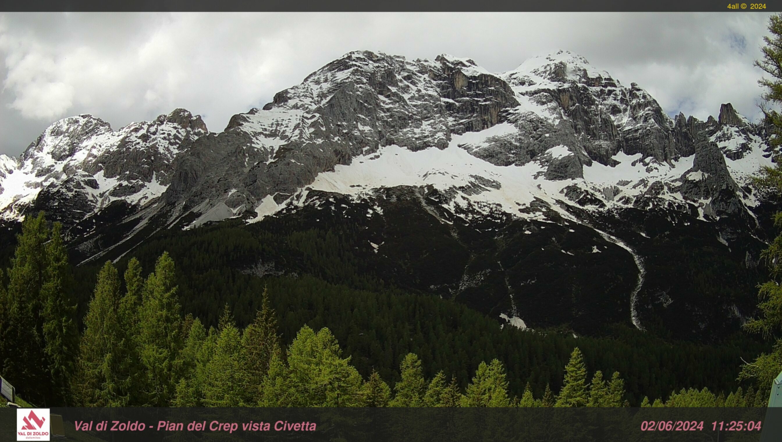 Val Di Zoldo - vista Monte Civetta