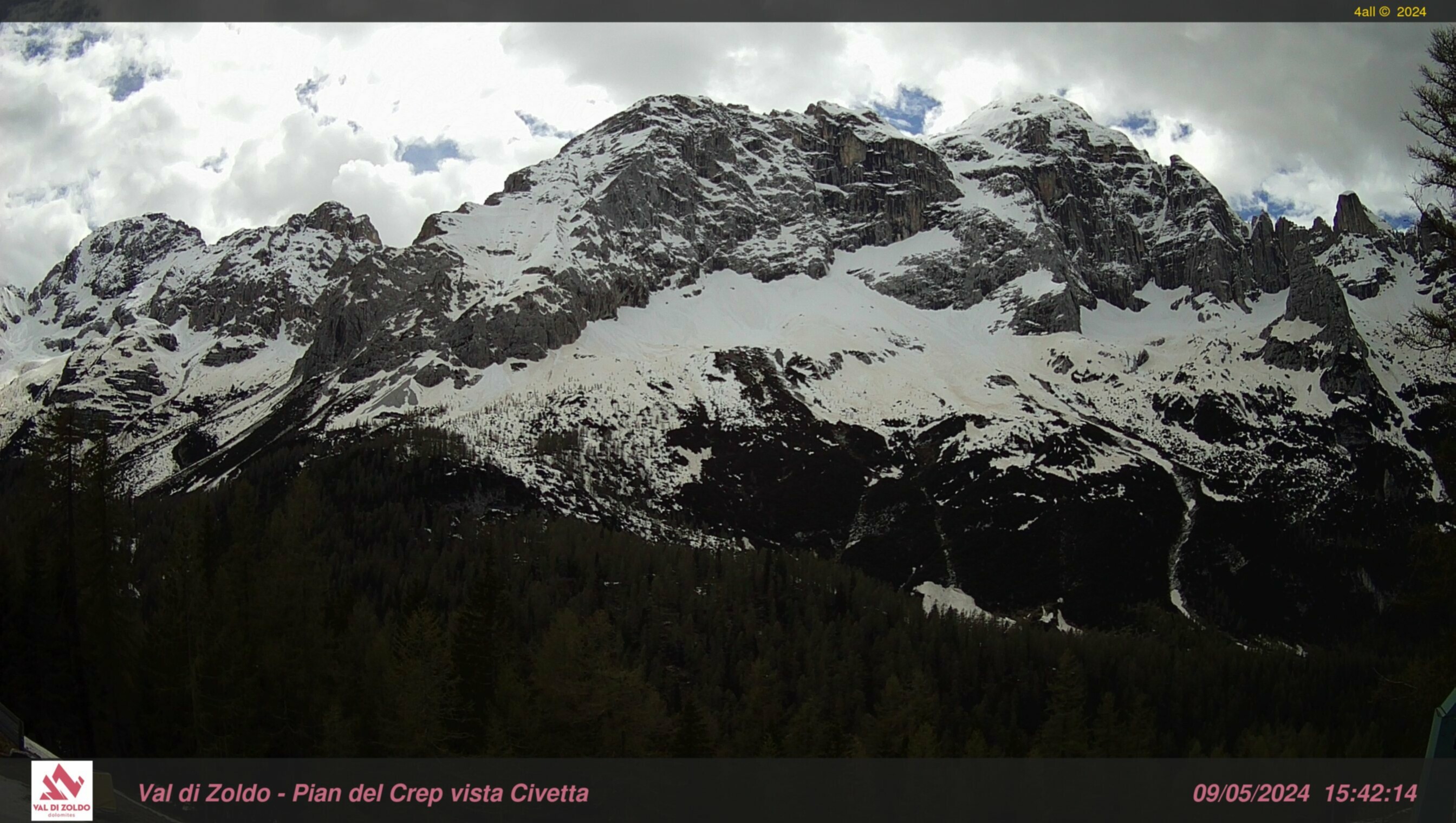 Val Di Zoldo - vista monte Civetta