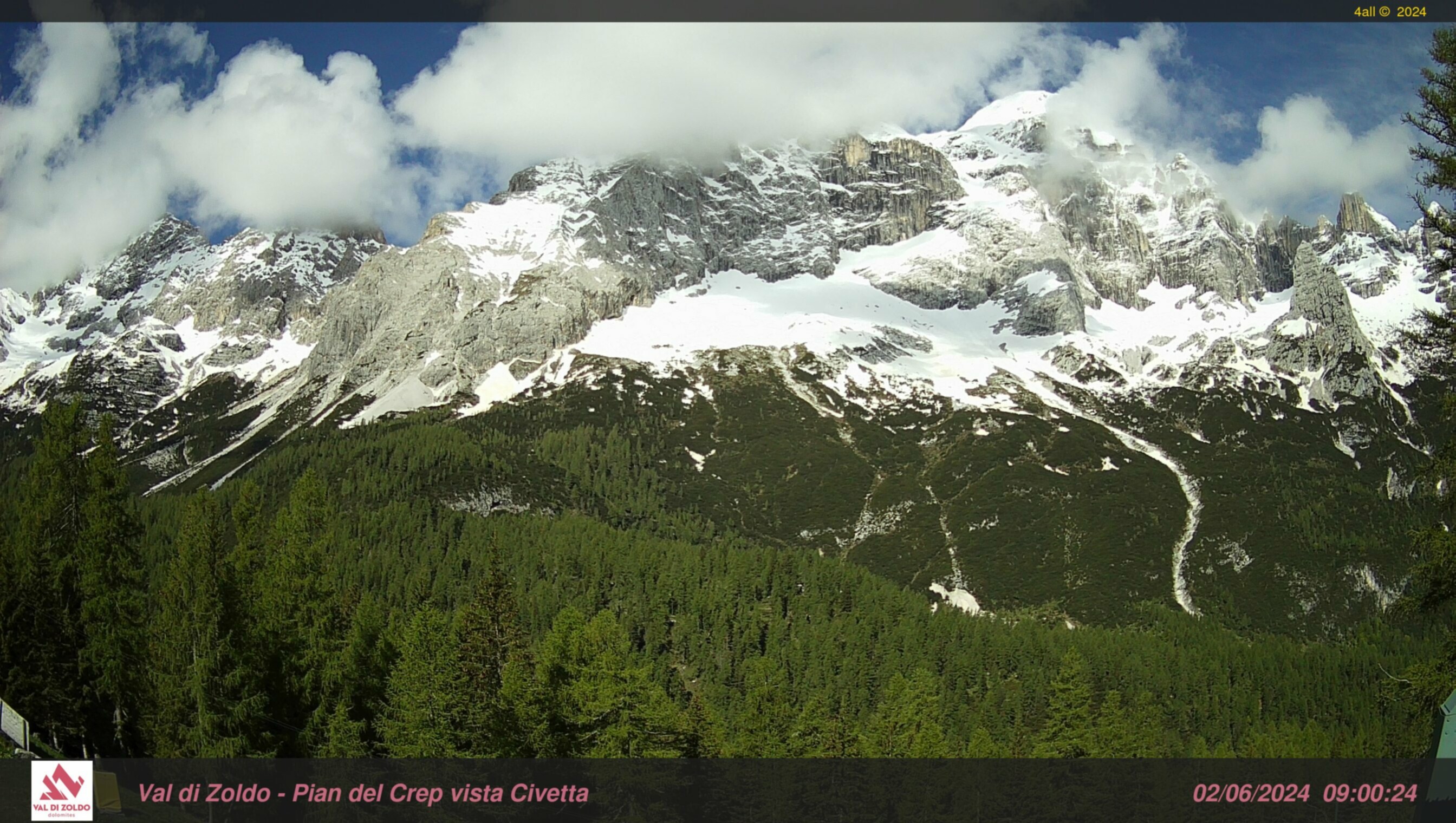 Val Di Zoldo - vista Monte Civetta
