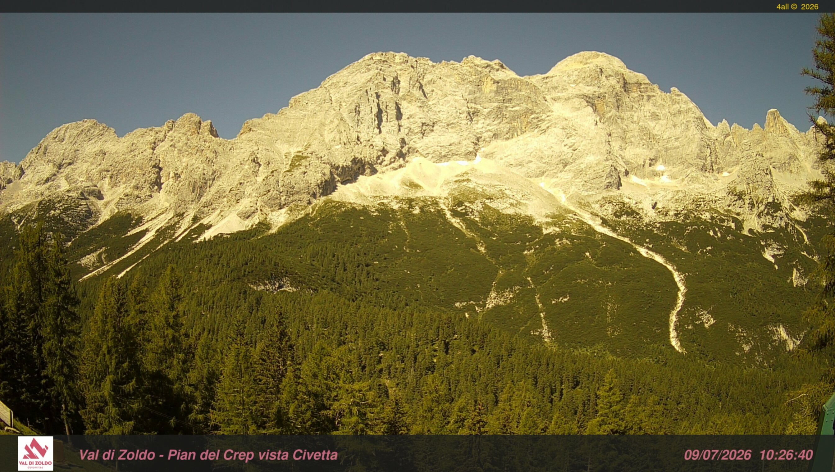 Val di Zoldo - Vista Civetta