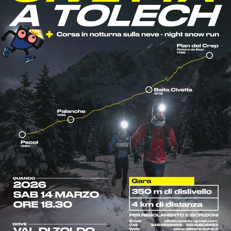 PRIMA EDIZIONE: Civetta a Tolech